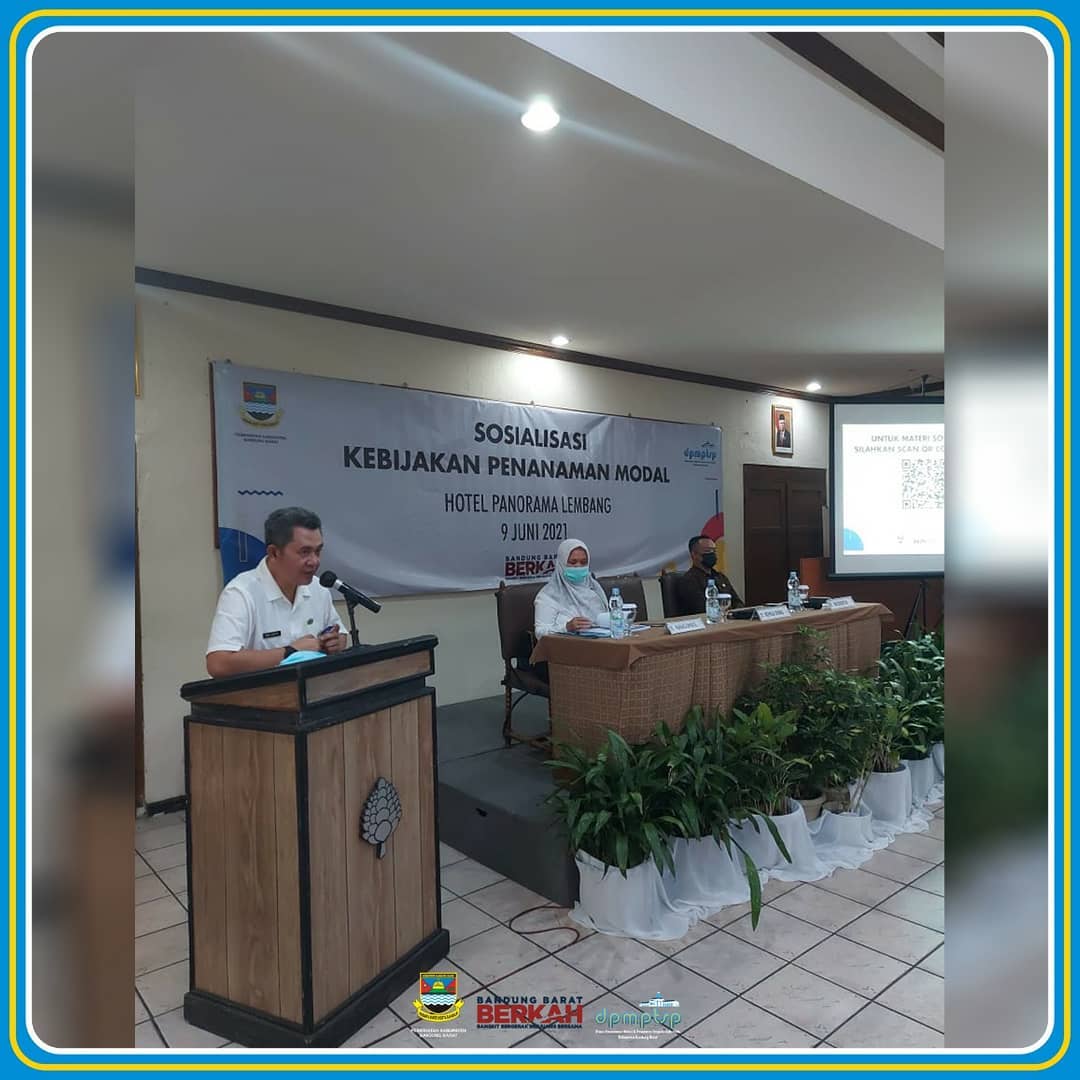 >Sosialisasi kebijakan penanaman modal Kabupaten Bandung Barat 